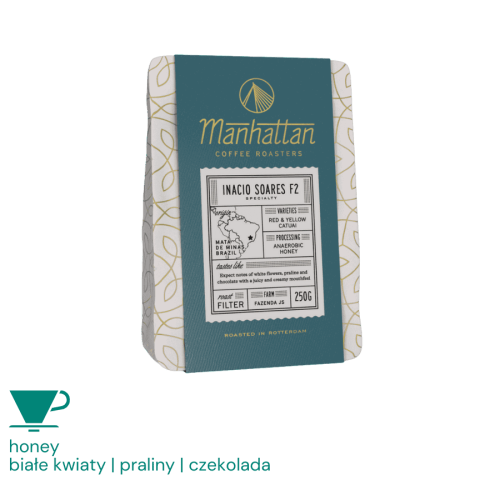 Manhattan Coffee Brazylia Inacio Soares F2 filtr 250g | CoffeeLove