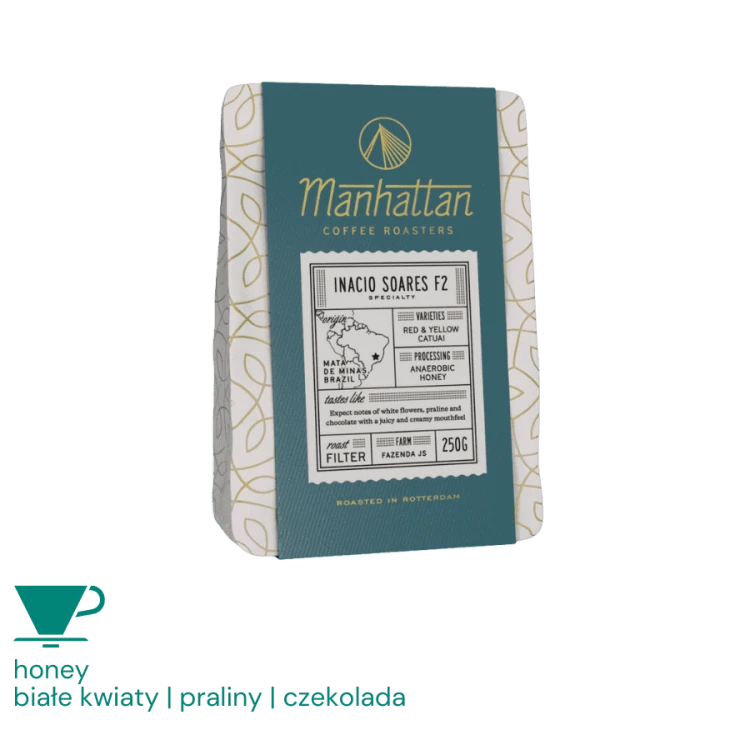 Manhattan Coffee Brazylia Inacio Soares F2 filtr 250g | CoffeeLove