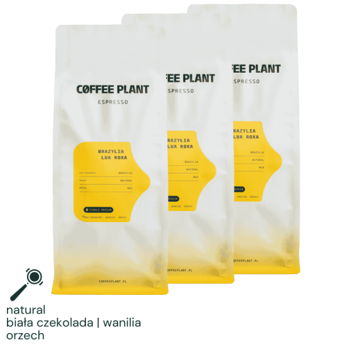 Zestaw 3x1 kg Coffee Plant Brazylia Lua Roxa | CoffeeLove