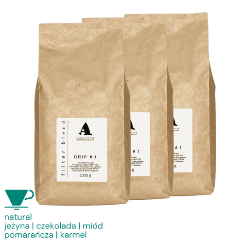 Zestaw kaw Audun Drip No. 1 3x1 kg | CoffeeLove