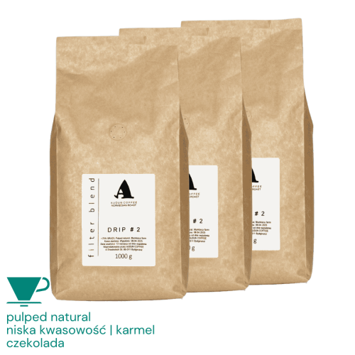 Zestaw kaw Audun Drip No. 2 3x1 kg | CoffeeLove