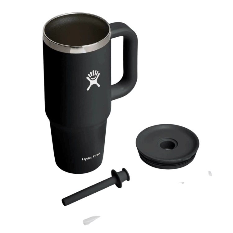 Hydro Flask All Around Travel Tumbler 710 ml Black | CoffeeLove
