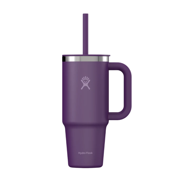 Hydro Flask All Around Travel Tumbler 710 ml Beachplum Purple | CoffeeLove