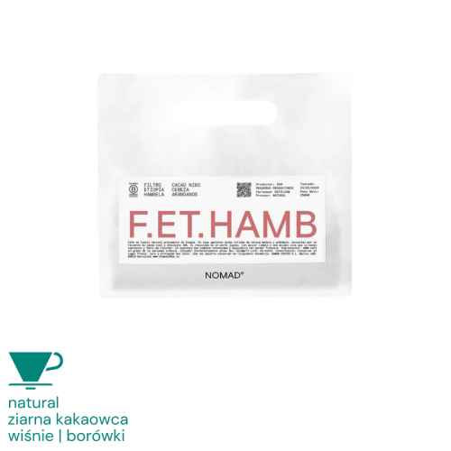 Nomad Coffee Etiopia Hambela filtr 250 g | CoffeeLove