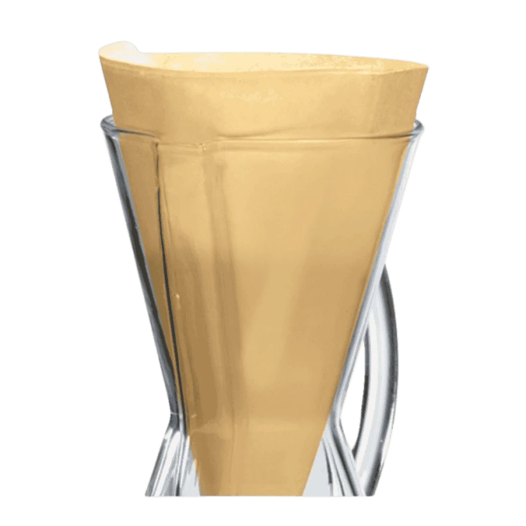 Chemex filtry 3 filiżanki brązowe FP-2N 100 sztuk | CoffeeLove