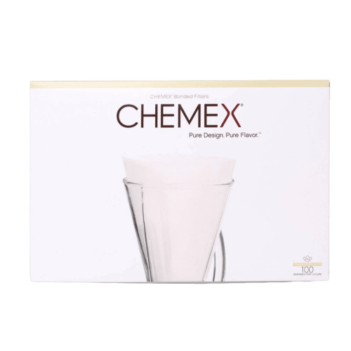 Chemex filtry 3 filiżanki białe FP-2 100 sztuk | CoffeeLove