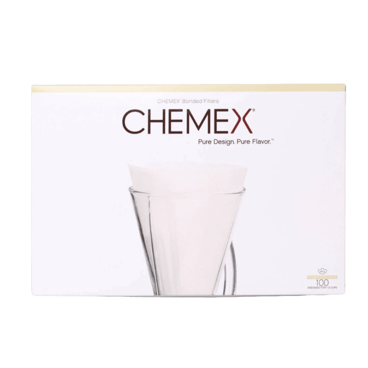 Chemex filtry 3 filiżanki białe FP-2 100 sztuk | CoffeeLove