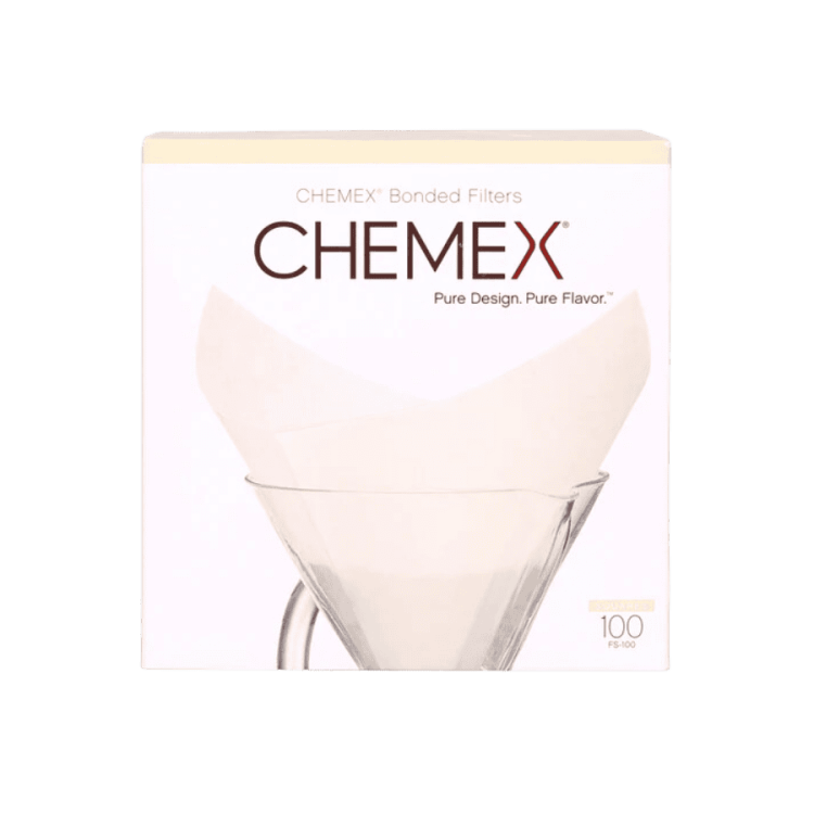 Chemex filtry 6-8-10 białe kwadratowe | CoffeeLove