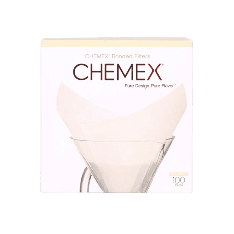 Chemex filtry 6-8-10 białe kwadratowe | CoffeeLove