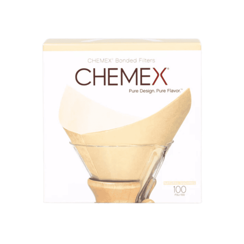 Chemex filtry 6-8-10 brązowe kwadratowe | CoffeeLove