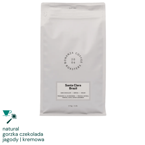 Bonanza Brazylia Santa Clara omniroast 1 kg | CoffeeLove