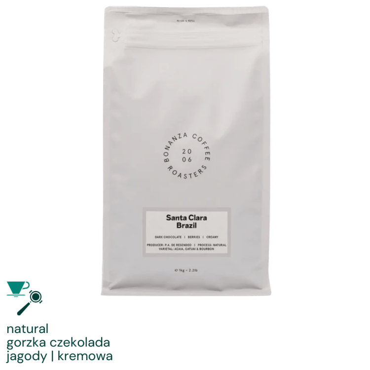 Bonanza Brazylia Santa Clara omniroast 1 kg | CoffeeLove
