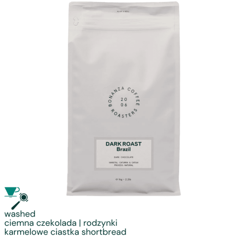 Bonanza Brazylia Dark Roast 1 kg | CoffeeLove