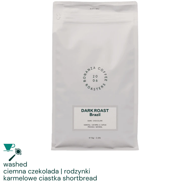 Bonanza Brazylia Dark Roast 1 kg | CoffeeLove
