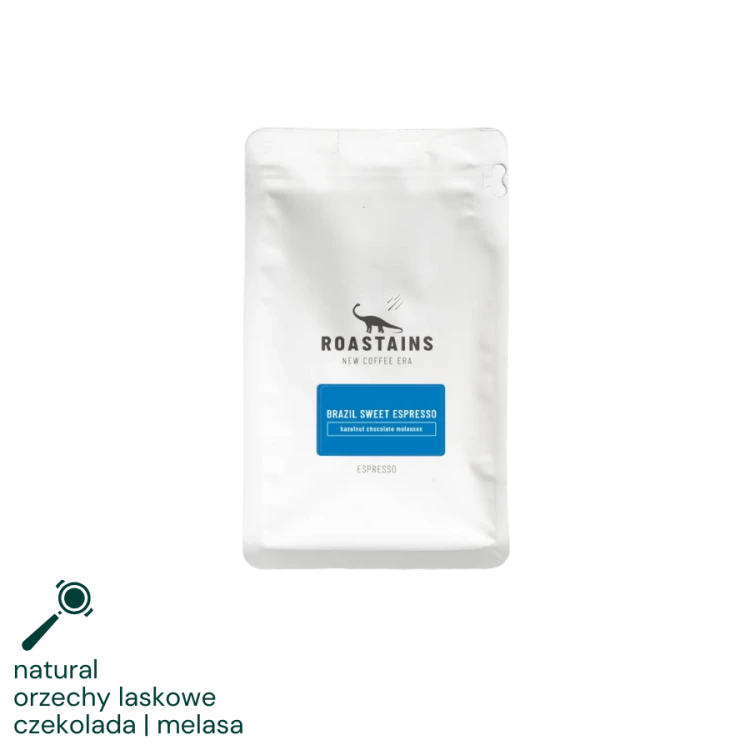 Roastains Brazylia Sweet Espresso 250 g | CoffeeLove