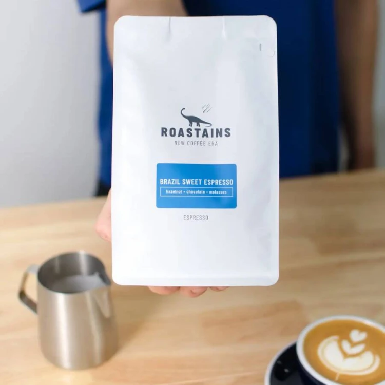 Roastains Brazylia Sweet Espresso 250 g | CoffeeLove