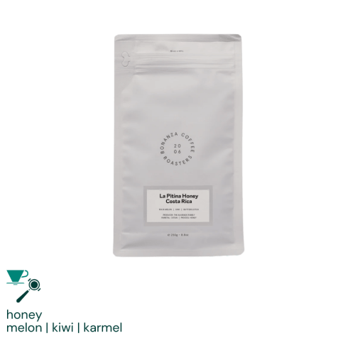 Bonanza Kostaryka La Pitina Honey 250 g | CoffeeLove