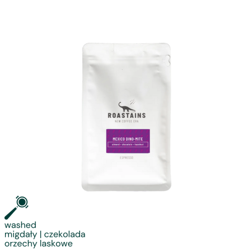 Roastains Meksyk Dino-Mite 250 g | CoffeeLove