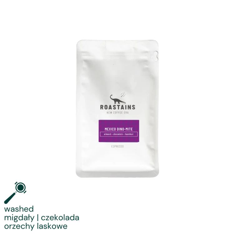 Roastains Meksyk Dino-Mite 250 g | CoffeeLove
