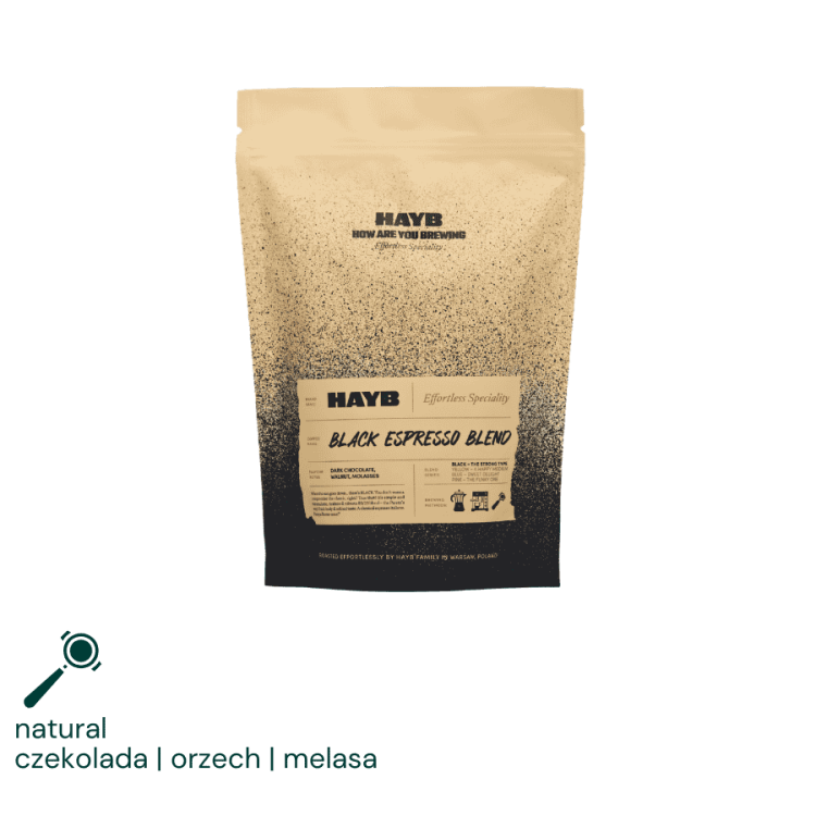 HAYB Black Espresso Blend 250g | CoffeeLove