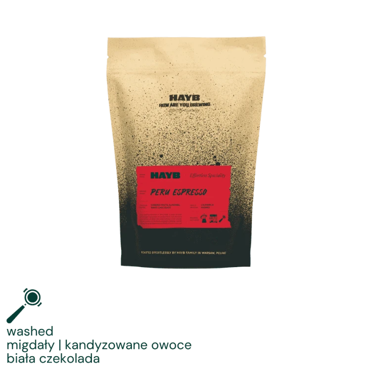 HAYB Peru Cajamarca espresso 250 g | CoffeeLove