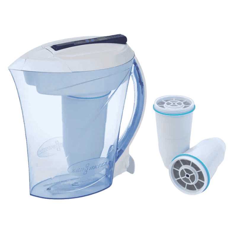 ZeroWater Dzbanek filtrujący do wody 2.4 litra 3 filtry w zestawie | CoffeeLove