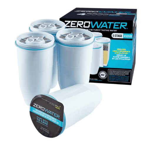 ZeroWater Zestaw 4 Filtrów do dzbanka | CoffeeLove