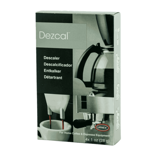 Urnex Dezcal proszek odkamieniający 4 saszetki 28g | CoffeeLove