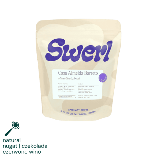Swerl Coffee Brazylia Casa Almeida Barreto 250 g | CoffeeLove