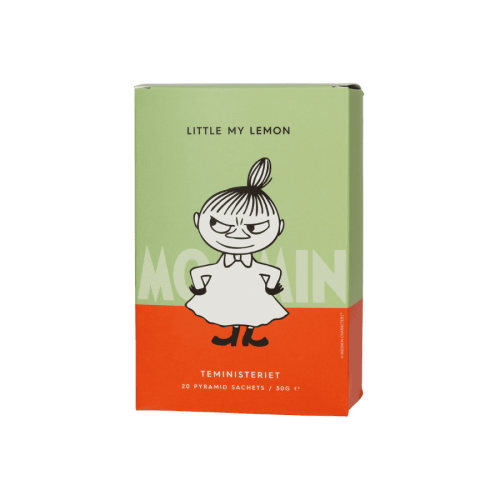 Moomin Little My Lemon herbata zielona 20 piramidek | CoffeeLove