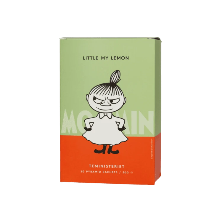 Moomin Little My Lemon herbata zielona 20 piramidek | CoffeeLove