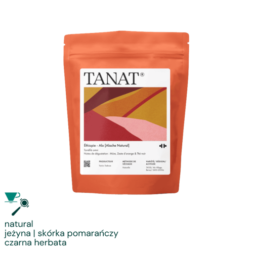 Tanat Coffee Etiopia Alo [Alache Natural] omniroast 200 g | CoffeeLove