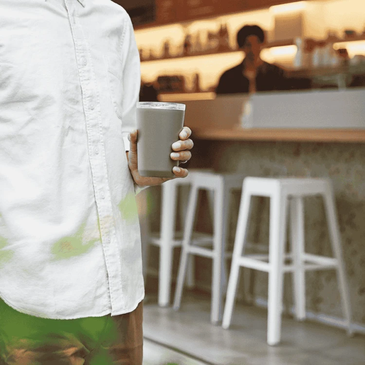 Kinto To Go Tumbler 360 ml stainless steel | CoffeeLove