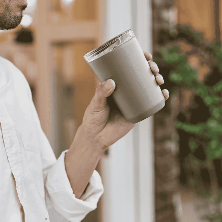 Kinto To Go Tumbler 360 ml stainless steel | CoffeeLove