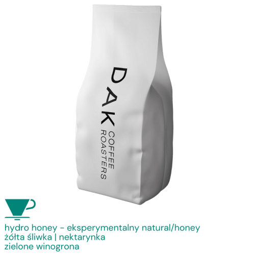 DAK Etiopia Hydro Honey filtr 1 kg | CoffeeLove