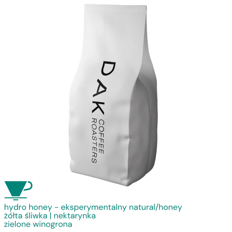 DAK Etiopia Hydro Honey filtr 1 kg | CoffeeLove