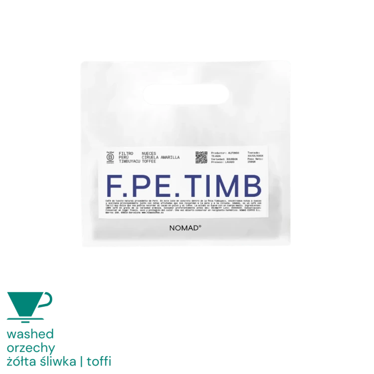 Nomad Coffee Peru Timbuyacu filter 250 g | CoffeeLove