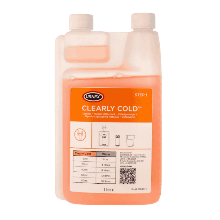 Urnex Clearly Cold Płyn do czyszczenia zaparzaczy cold brew 1 litr | CoffeeLove