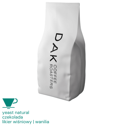 DAK Kolumbia Cream Donut filtr 1 kg kawa ziarnista