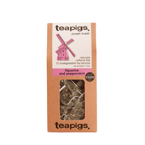 teapigs liquorice & peppermint 15 piramidek | CoffeeLove