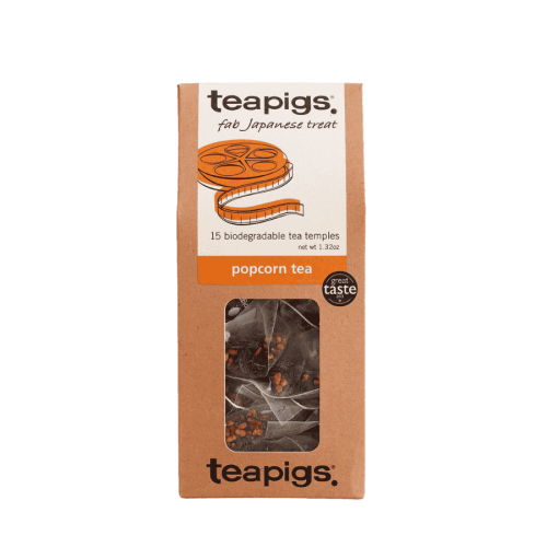 teapigs popcorn tea herbata 15 piramidek