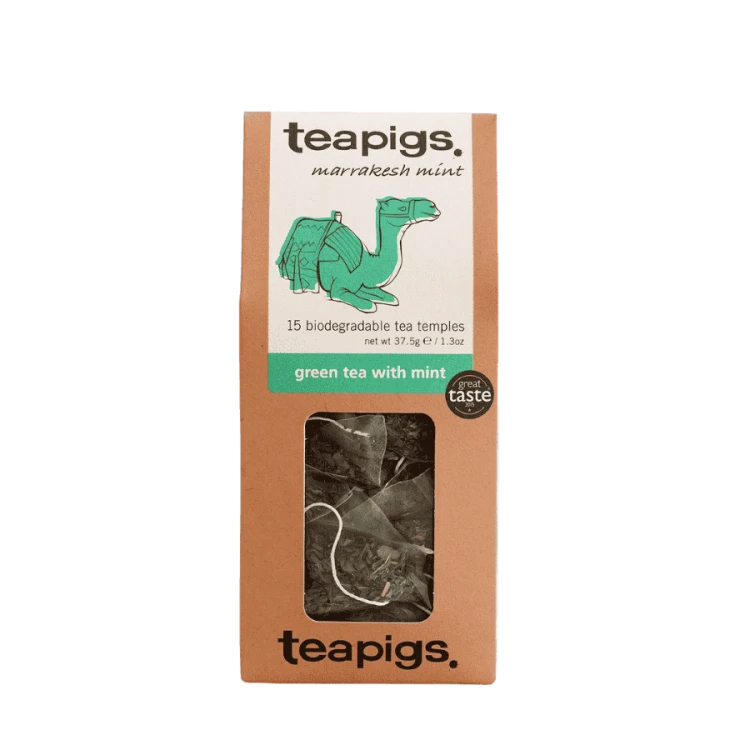 green tea with mint 15 piramidek | CoffeeLove
