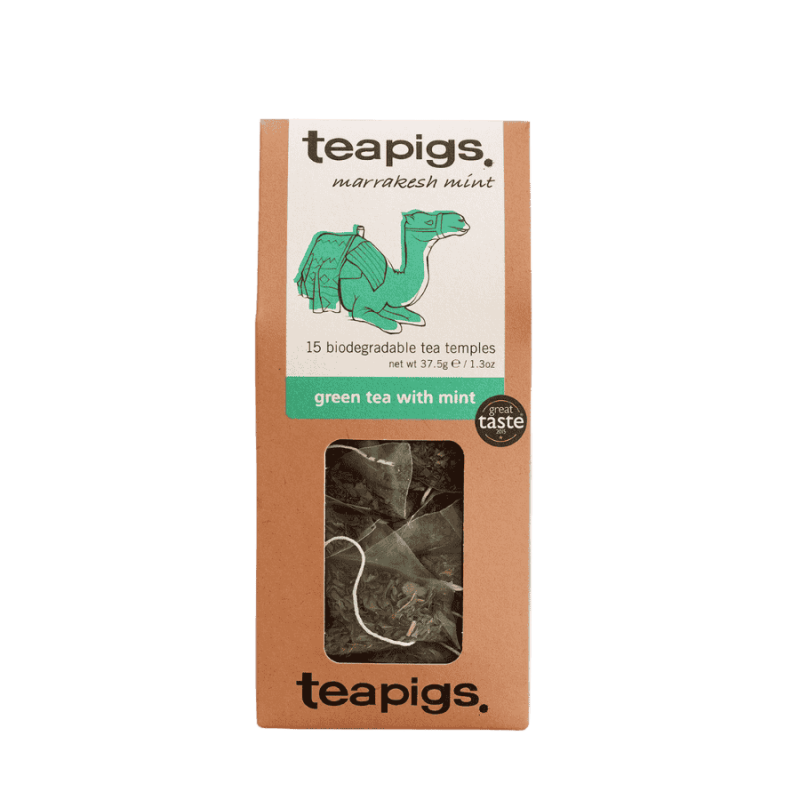 green tea with mint 15 piramidek | CoffeeLove