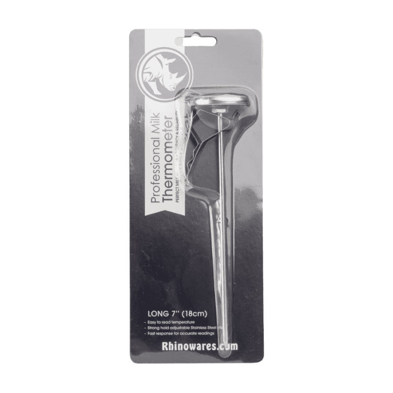 Rhinowares Long Thermometer termometr do mleka 18 cm | CoffeeLove