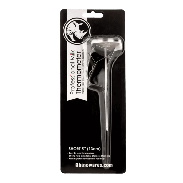 Rhinowares Short Thermometer termometr do mleka 13 cm | CoffeeLove