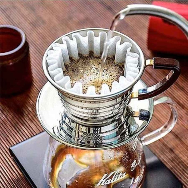 Kalita Wave dripper stalowy 155 | CoffeeLove