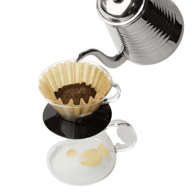Kalita Wave 185 dripper szklany | CoffeeLove