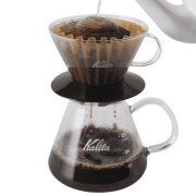 Kalita Wave 185 dripper szklany | CoffeeLove