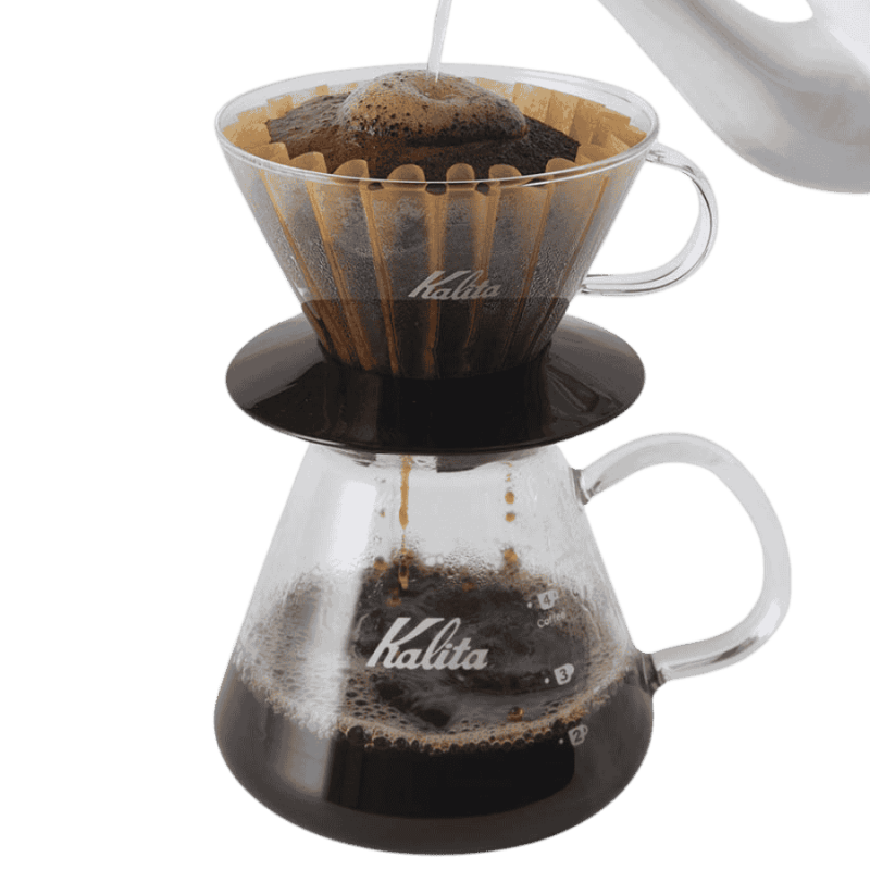 Kalita Wave 185 dripper szklany | CoffeeLove