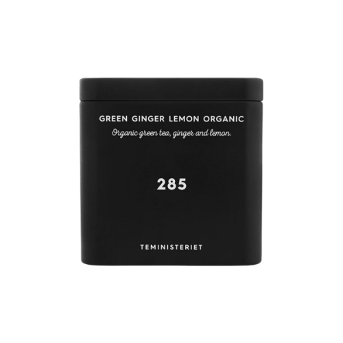Teministeriet "285" Green Ginger Lemon Organic herbata zielona sypana 50g w puszce